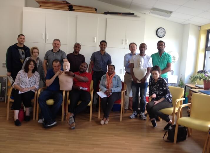 CPR Training in London, June 2016
