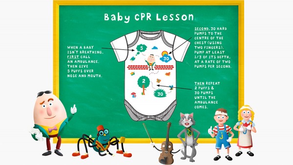 Learn Baby CPR with St John Ambulance and Tesco