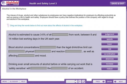 Health and Safety Level 3